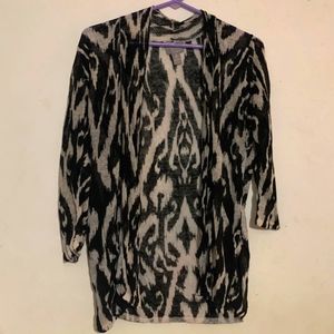 🎃- Chico's Travelers sz 1 (which is a size 8 Small) Black & Cream Linen Car…